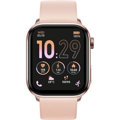 Ice-Watch Ice Watch Smartwatch Smart 3.0 37 mm Rose Goud met Nude bandje Ice-Watch Ice Watch Smartwatch Smart 3.0 37 mm Rose Goud met Nude bandje