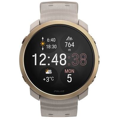 Polar Smartwatch Vantage M3 Multisport 44,7 mm Greige/Gold Polar Smartwatch Vantage M3 Multisport 44,7 mm Greige/Gold