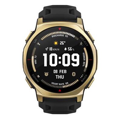 Amazfit Smartwatch T-Rex 3 Pro 44 mm Zwart en Goud Amazfit Smartwatch T-Rex 3 Pro 44 mm Zwart en Goud