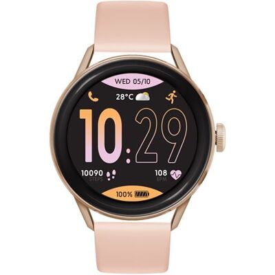 Ice-Watch Smartwatch Smart 2.0 Roze/Gold Nude Ice-Watch Smartwatch Smart 2.0 Roze/Gold Nude