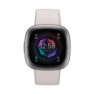 Smartwatch Fitbit Sense 2 Ivory White - Inclusief 6 maanden Fitbit Premium Smartwatch Fitbit Sense 2 Ivory White - Inclusief 6 maanden Fitbit Premium