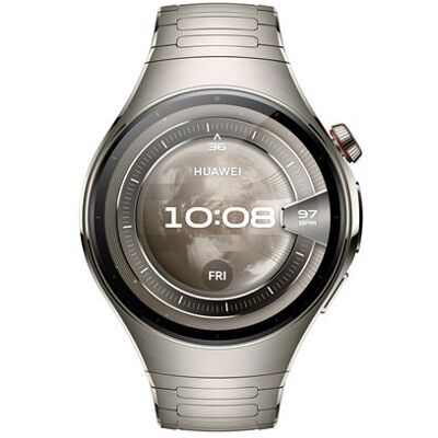 Huawei Smartwatch Watch 5 46 mm Bluetooth Titanium met Titanium band Huawei Smartwatch Watch 5 46 mm Bluetooth Titanium met Titanium band