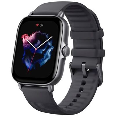 Amazfit GTS 3 Smartwatch Grafietzwart Amazfit GTS 3 Smartwatch Grafietzwart