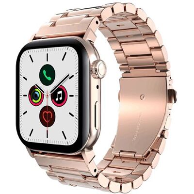 Just In Case Primesteel Strap Apple Watch 40/41/42 mm Roségoud Just In Case Primesteel Strap Apple Watch 40/41/42 mm Roségoud