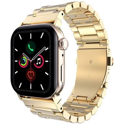 Just In Case Primesteel Strap Apple Watch 40/41/42 mm Goud Just In Case Primesteel Strap Apple Watch 40/41/42 mm Goud