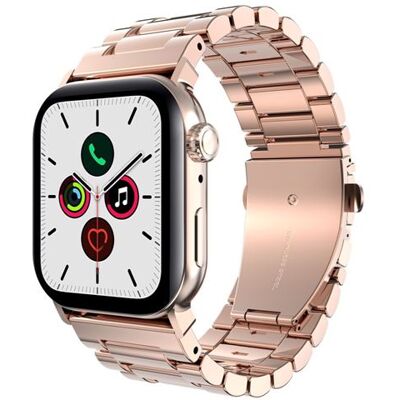 Just In Case Primesteel Strap Apple Watch 44/45/46/49 mm Roségoud Just In Case Primesteel Strap Apple Watch 44/45/46/49 mm Roségoud
