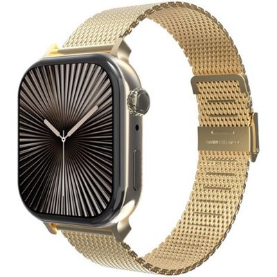 Just In Case Silksteel Strap Apple Watch 40/41/42 mm Goud Just In Case Silksteel Strap Apple Watch 40/41/42 mm Goud