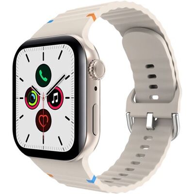 Just In Case Activeflex Strap Apple Watch 44/45/46/49 mm Ivory Just In Case Activeflex Strap Apple Watch 44/45/46/49 mm Ivory
