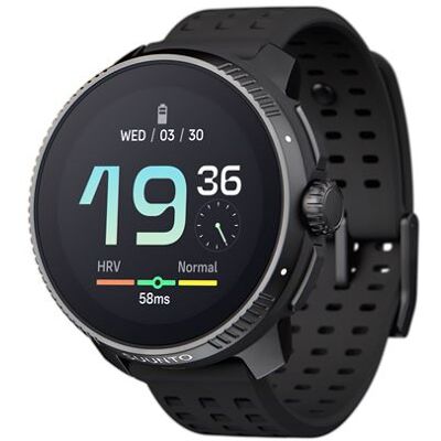 Suunto Smartwatch Race 36 mm All Black met siliconen bandje Zwart Suunto Smartwatch Race 36 mm All Black met siliconen bandje Zwart