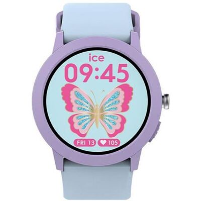 Ice-Watch Ice Watch Smartwatch voor kinderen Smart Junior 3.0 RD 39 mm Find My Violet en Soft Blue Ice-Watch Ice Watch Smartwatch voor kinderen Smart Junior 3.0 RD 39 mm Find My Violet en Soft Blue