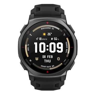 Amazfit Smartwatch T-Rex 3 Pro GPS 44 mm Zwart Amazfit Smartwatch T-Rex 3 Pro GPS 44 mm Zwart