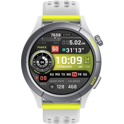 Amazfit Smartwatch Cheetah Round Grijs met Grijze siliconen band Amazfit Smartwatch Cheetah Round Grijs met Grijze siliconen band