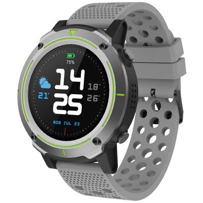 DENVER SW-510 - Smart watch met band - grijs - display 1.3" - Bluetooth DENVER SW-510 - Smart watch met band - grijs - display 1.3" - Bluetooth
