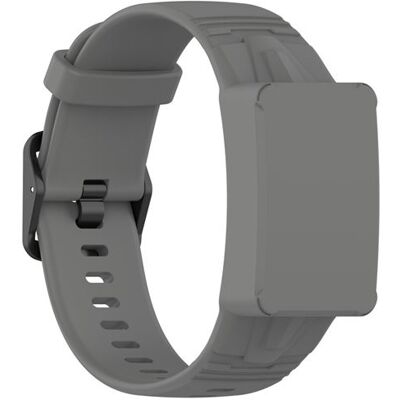 Armband SZSMART Whoop 4.0 geïntegreerd donkergrijs siliconen bandje Armband SZSMART Whoop 4.0 geïntegreerd donkergrijs siliconen bandje