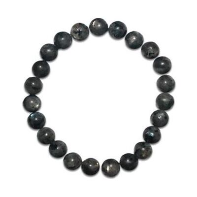 Armband met echte natuurlijke Labradoriet zwart Armband met echte natuurlijke Labradoriet zwart
