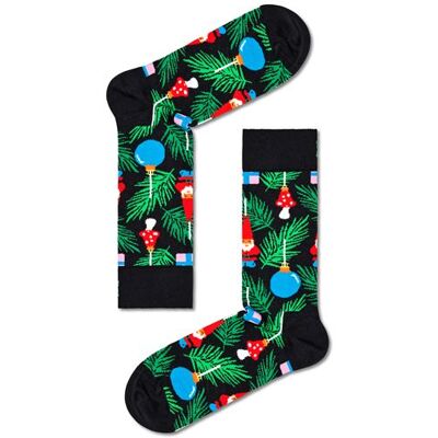 Happy Socks Korte en halfhoge sokken Christmas Tree Maat 41-46 Happy Socks Korte en halfhoge sokken Christmas Tree Maat 41-46