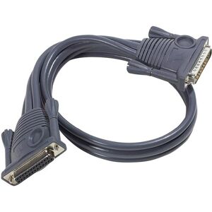 Aten technology ATEN 2L-1705 - Toetsenbord / video / muis (TVM) kabel - DB-25 (M) naar DB-25 (V) - 5 m - voor MasterView Pro Model CS1004, Pro Model CS1008, Pro Model CS1016 Aten technology ATEN 2L-1705 - Toetsenbord / video / muis (TVM) kabel - DB-25 (M) naar DB-25 (V) - 5 m - voor MasterView Pro Model CS1004, Pro Model CS1008, Pro Model CS1016