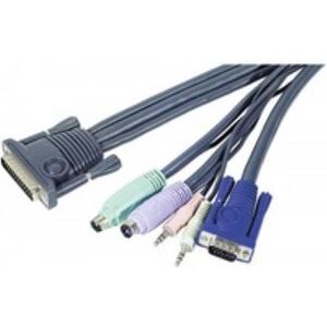Aten technology ATEN kabel voor toetsenbord / muis / video / audio - 1.8 m Aten technology ATEN kabel voor toetsenbord / muis / video / audio - 1.8 m