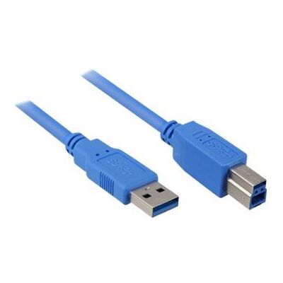 Sharkoon - USB-kabel - USB Type B (M) naar USB type A (M) - USB 3.0 - 2 m - zwart Sharkoon - USB-kabel - USB Type B (M) naar USB type A (M) - USB 3.0 - 2 m - zwart