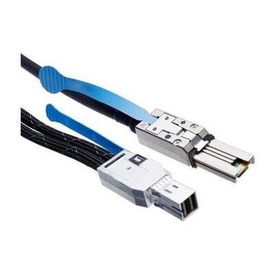 HPE Mini-SAS high density to mini-SAS - SAS externe kabel - 26-pins 4x Shielded Mini MultiLane SAS (SFF-8088) (M) naar 36 pin 4x Mini SAS HD (SFF-8644) (M) - 2 m - voor HPE D3600, D3700, H241; Modular Smart Array 2040, 2040 10Gb; Smart Array P431/2GB HPE Mini-SAS high density to mini-SAS - SAS externe kabel - 26-pins 4x Shielded Mini MultiLane SAS (SFF-8088) (M) naar 36 pin 4x Mini SAS HD (SFF-8644) (M) - 2 m - voor HPE D3600, D3700, H241; Modular Smart Array 2040, 2040 10Gb; Smart Array P431/2GB