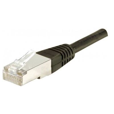 Dexlan - Verbindingskabel - RJ-45 (M) naar RJ-45 (M) - 7.5 m - SFTP, PiMF - CAT 6a - gevormd - zwart Dexlan - Verbindingskabel - RJ-45 (M) naar RJ-45 (M) - 7.5 m - SFTP, PiMF - CAT 6a - gevormd - zwart