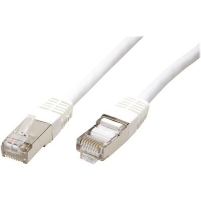 Secomp VALUE - Verbindingskabel - RJ-45 (M) naar RJ-45 (M) - 5 m - SFTP - CAT 6 - gevormd, met strengen - wit Secomp VALUE - Verbindingskabel - RJ-45 (M) naar RJ-45 (M) - 5 m - SFTP - CAT 6 - gevormd, met strengen - wit