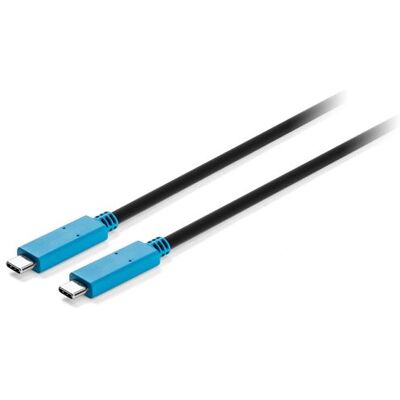 Kensington - USB-kabel - 24 pin USB-C (M) naar 24 pin USB-C (M) - 1 m - 4K ondersteuning Kensington - USB-kabel - 24 pin USB-C (M) naar 24 pin USB-C (M) - 1 m - 4K ondersteuning
