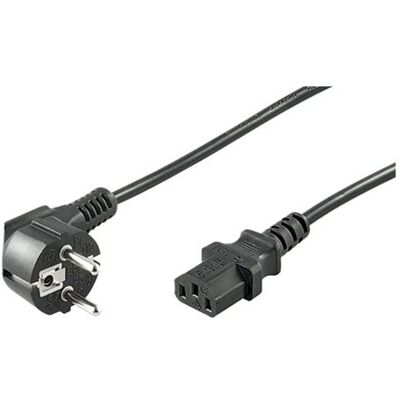 goobay - Voedingskabel - power CEE 7/7 (M) gehoekt naar power IEC 60320 C13 recht - 250 V wisselstroom V - 16 A - 3 m - zwart goobay - Voedingskabel - power CEE 7/7 (M) gehoekt naar power IEC 60320 C13 recht - 250 V wisselstroom V - 16 A - 3 m - zwart