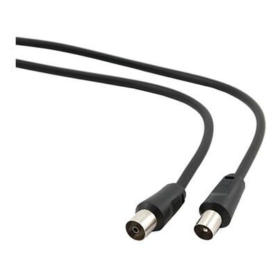 Gembird CCV-515 - RF-kabel - IEC-connector female naar IEC-connector male - 1.8 m - zwart Gembird CCV-515 - RF-kabel - IEC-connector female naar IEC-connector male - 1.8 m - zwart