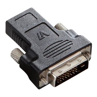 V7 - Videoadapter - HDMI female naar DVI-D male V7 - Videoadapter - HDMI female naar DVI-D male