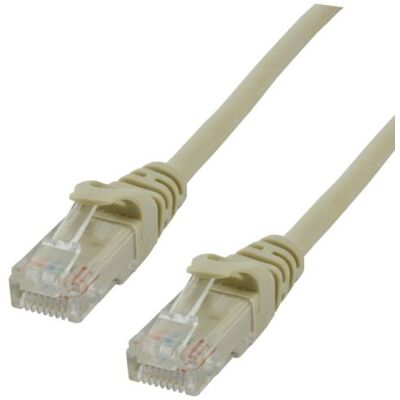 MCL - Verbindingskabel - RJ-45 (M) naar RJ-45 (M) - 50 cm - UTP - CAT 6a - grijs MCL - Verbindingskabel - RJ-45 (M) naar RJ-45 (M) - 50 cm - UTP - CAT 6a - grijs