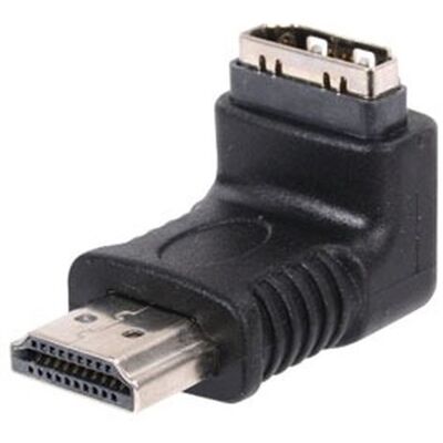 Dexlan Hypertec ProConnectLite - HDMI-adapter met rechte hoek - HDMI male naar HDMI female gehoekt Dexlan Hypertec ProConnectLite - HDMI-adapter met rechte hoek - HDMI male naar HDMI female gehoekt