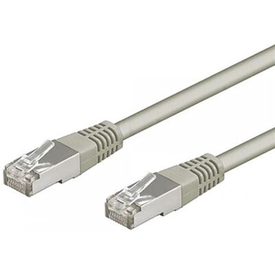MCL Eco - Verbindingskabel - RJ-45 (M) naar RJ-45 (M) - 3 m - foiled unshielded twisted pair (F/UTP) - CAT 6 - gevormd - grijs MCL Eco - Verbindingskabel - RJ-45 (M) naar RJ-45 (M) - 3 m - foiled unshielded twisted pair (F/UTP) - CAT 6 - gevormd - grijs