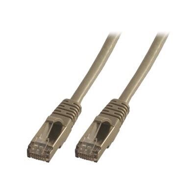 MCL - Verbindingskabel - RJ-45 (M) naar RJ-45 (M) - 2 m - foiled unshielded twisted pair (F/UTP) - CAT 6a - grijs MCL - Verbindingskabel - RJ-45 (M) naar RJ-45 (M) - 2 m - foiled unshielded twisted pair (F/UTP) - CAT 6a - grijs