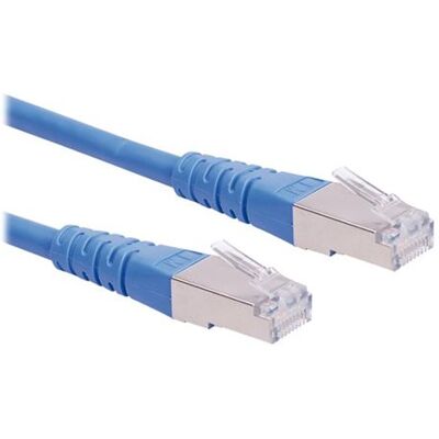 Secomp Roline - Verbindingskabel - RJ-45 (M) naar RJ-45 (M) - 2 m - SFTP - CAT 6 - blauw Secomp Roline - Verbindingskabel - RJ-45 (M) naar RJ-45 (M) - 2 m - SFTP - CAT 6 - blauw