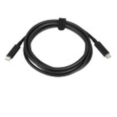 Lenovo - USB-kabel - 24 pin USB-C (M) naar 24 pin USB-C (M) - 20 V - 3 A - 2 m Lenovo - USB-kabel - 24 pin USB-C (M) naar 24 pin USB-C (M) - 20 V - 3 A - 2 m