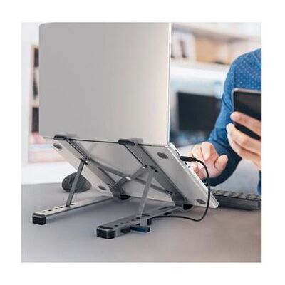 j5create JTS223 - Oplegstation + notebookstandaard - USB-C 3.2 j5create JTS223 - Oplegstation + notebookstandaard - USB-C 3.2