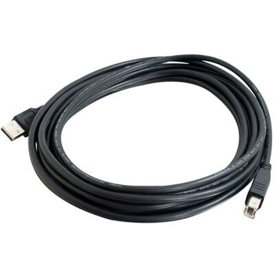 Cables to go C2G - USB-kabel - USB (M) naar USB type B (M) - USB 2.0 - 1 m - zwart Cables to go C2G - USB-kabel - USB (M) naar USB type B (M) - USB 2.0 - 1 m - zwart