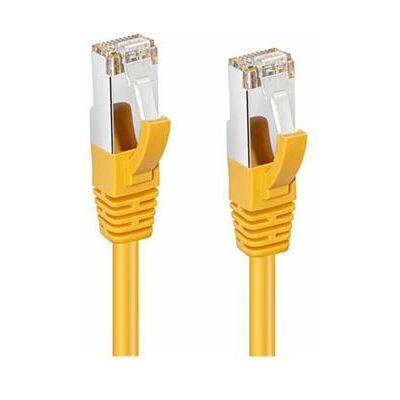 MicroConnect - Netwerkkabel - RJ-45 (M) naar RJ-45 (M) - 2 m - screened shielded twisted pair (SSTP) - CAT 6 - halogeenvrij, met strengen - geel MicroConnect - Netwerkkabel - RJ-45 (M) naar RJ-45 (M) - 2 m - screened shielded twisted pair (SSTP) - CAT 6 - halogeenvrij, met strengen - geel