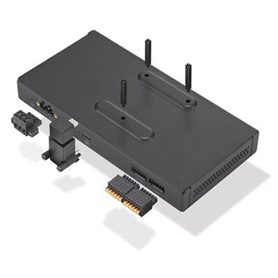 Lenovo IO Box - Poortreplicator - USB-C - 1GbE - CRU - voor ThinkCentre M75t Gen 2 11W5; ThinkEdge SE30 11NA, 11NB Lenovo IO Box - Poortreplicator - USB-C - 1GbE - CRU - voor ThinkCentre M75t Gen 2 11W5; ThinkEdge SE30 11NA, 11NB