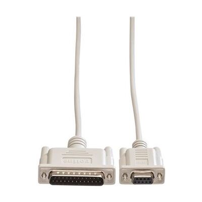 Secomp Roline - Seriële kabel - DB-9 (V) naar DB-25 (M) - 1.8 m Secomp Roline - Seriële kabel - DB-9 (V) naar DB-25 (M) - 1.8 m
