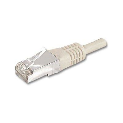 deXlan - Verbindingskabel - RJ-45 (M) naar RJ-45 (M) - 3 m - foiled unshielded twisted pair (F/UTP) - CAT 6a - met strengen - grijs deXlan - Verbindingskabel - RJ-45 (M) naar RJ-45 (M) - 3 m - foiled unshielded twisted pair (F/UTP) - CAT 6a - met strengen - grijs