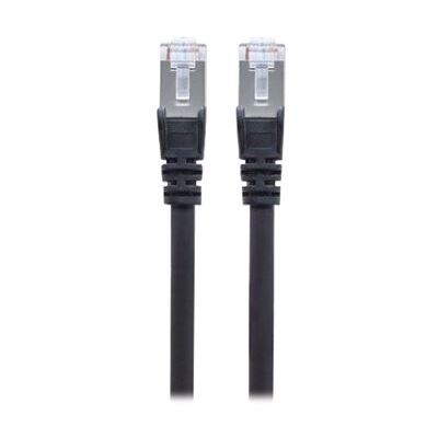 Intellinet Network Patch Cable, Cat6, 7.5m, Black, Copper, S/FTP, LSOH / LSZH, PVC, RJ45, Gold Plated Contacts, Snagless, Booted, Lifetime Warranty, Polybag - Verbindingskabel - RJ-45 (M) naar RJ-45 (M) - 7.5 m - SFTP, PiMF - CAT 6 - afgeschermd, halogeen Intellinet Network Patch Cable, Cat6, 7.5m, Black, Copper, S/FTP, LSOH / LSZH, PVC, RJ45, Gold Plated Contacts, Snagless, Booted, Lifetime Warranty, Polybag - Verbindingskabel - RJ-45 (M) naar RJ-45 (M) - 7.5 m - SFTP, PiMF - CAT 6 - afgeschermd, halogeen