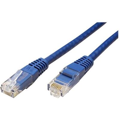 Secomp VALUE - Verbindingskabel - RJ-45 (M) naar RJ-45 (M) - 10 m - UTP - CAT 6 - gevormd - blauw Secomp VALUE - Verbindingskabel - RJ-45 (M) naar RJ-45 (M) - 10 m - UTP - CAT 6 - gevormd - blauw