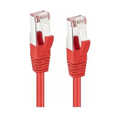 MicroConnect - Netwerkkabel - RJ-45 (M) naar RJ-45 (M) - 20 m - SFTP, PiMF - CAT 6 - halogeenvrij, met strengen - rood MicroConnect - Netwerkkabel - RJ-45 (M) naar RJ-45 (M) - 20 m - SFTP, PiMF - CAT 6 - halogeenvrij, met strengen - rood