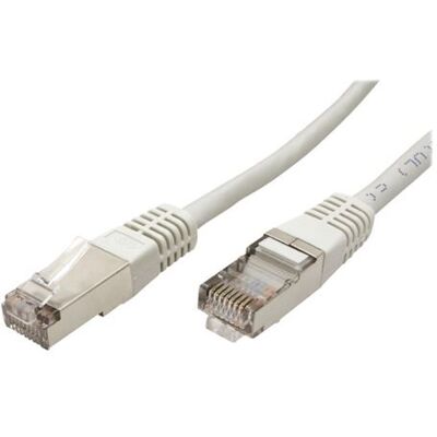 Secomp Roline - Verbindingskabel - RJ-45 (M) naar RJ-45 (M) - 5 m - SFTP - CAT 5e - grijs Secomp Roline - Verbindingskabel - RJ-45 (M) naar RJ-45 (M) - 5 m - SFTP - CAT 5e - grijs