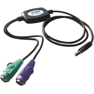 Aten technology ATEN UC10KM - Adapter voor toetsenbord / muis - USB Aten technology ATEN UC10KM - Adapter voor toetsenbord / muis - USB