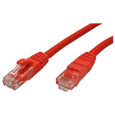 Secomp VALUE - Verbindingskabel - RJ-45 (M) naar RJ-45 (M) - 5 m - UTP - CAT 6 - halogeenvrij, gevormd, met strengen - rood Secomp VALUE - Verbindingskabel - RJ-45 (M) naar RJ-45 (M) - 5 m - UTP - CAT 6 - halogeenvrij, gevormd, met strengen - rood