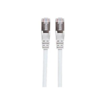 Intellinet Network Patch Cable, Cat6, 7.5m, White, Copper, S/FTP, LSOH / LSZH, PVC, RJ45, Gold Plated Contacts, Snagless, Booted, Lifetime Warranty, Polybag - Verbindingskabel - RJ-45 (M) naar RJ-45 (M) - 7.5 m - SFTP, PiMF - CAT 6 - halogeenvrij, gevormd Intellinet Network Patch Cable, Cat6, 7.5m, White, Copper, S/FTP, LSOH / LSZH, PVC, RJ45, Gold Plated Contacts, Snagless, Booted, Lifetime Warranty, Polybag - Verbindingskabel - RJ-45 (M) naar RJ-45 (M) - 7.5 m - SFTP, PiMF - CAT 6 - halogeenvrij, gevormd