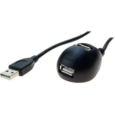 exertis Connect Docking Station - USB-kabel - USB (M) naar USB, USB (alleen voeding) (V) - USB 2.0 - 1.5 m - zwart exertis Connect Docking Station - USB-kabel - USB (M) naar USB, USB (alleen voeding) (V) - USB 2.0 - 1.5 m - zwart